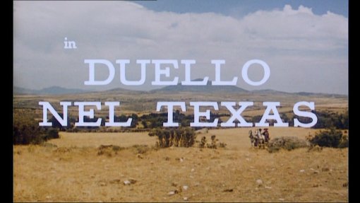 Duello nel Texas (1963) DVD review at Mondo Esoterica